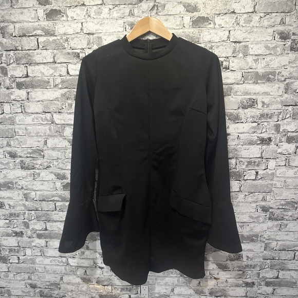 Generic Dresses & Skirts - EUC Generic Black Long Sleeve Dress Size XXL